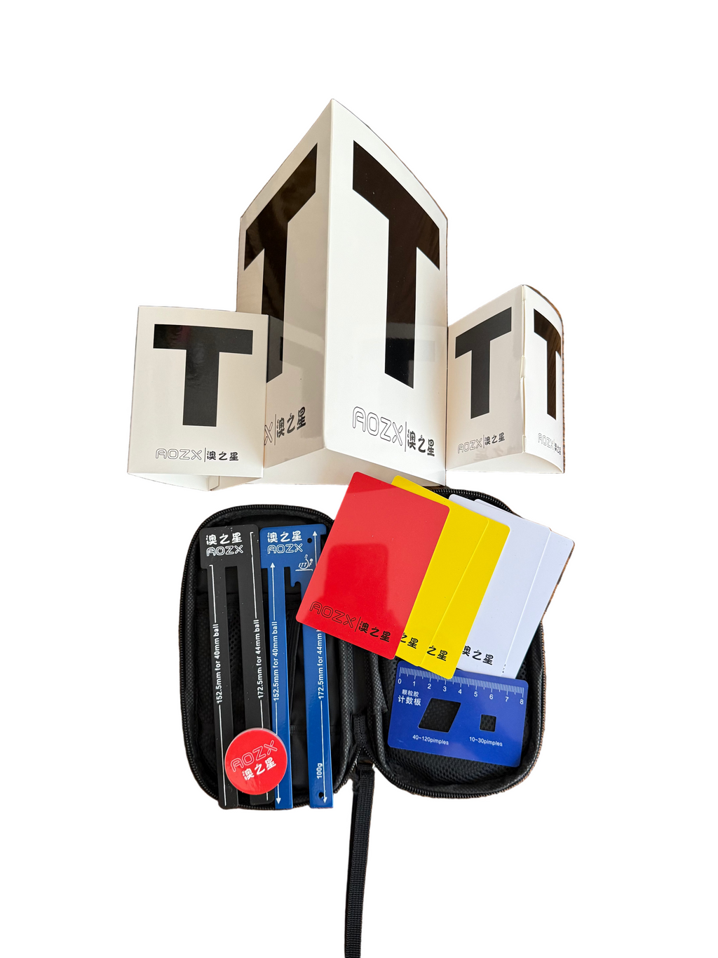 Kit de árbitro de tenis de mesa